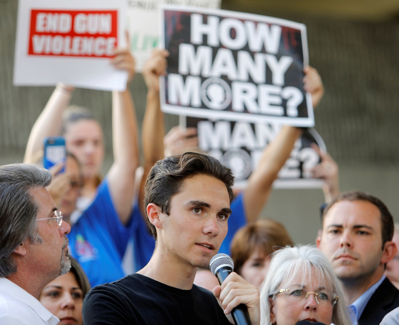 Photo Of David Hogg By Jonathan Drake : Reuters